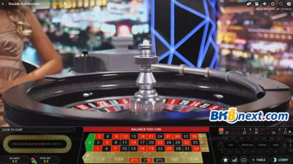 Game Roulette đã có mặt tại nhà cái BK8