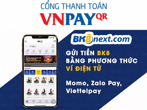 Hướng dẫn gửi tiền vào nhà cái BK8vietnam