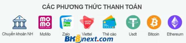 Thời gian nạp rút tiền tịa BK8 luôn nhanh hơn các nhà cái khác