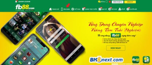 Phiên bản cá cược qua mạng trên FB88 Mobile chất lượng cao